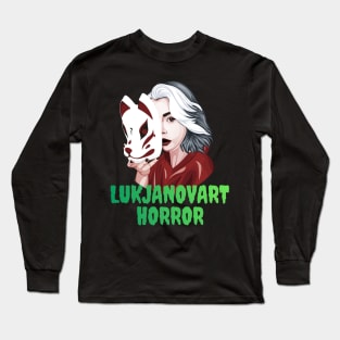 LukjanovArt Horror Youtuber Merch Long Sleeve T-Shirt